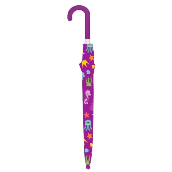 Children's printed curved handle umbrella - Image 2